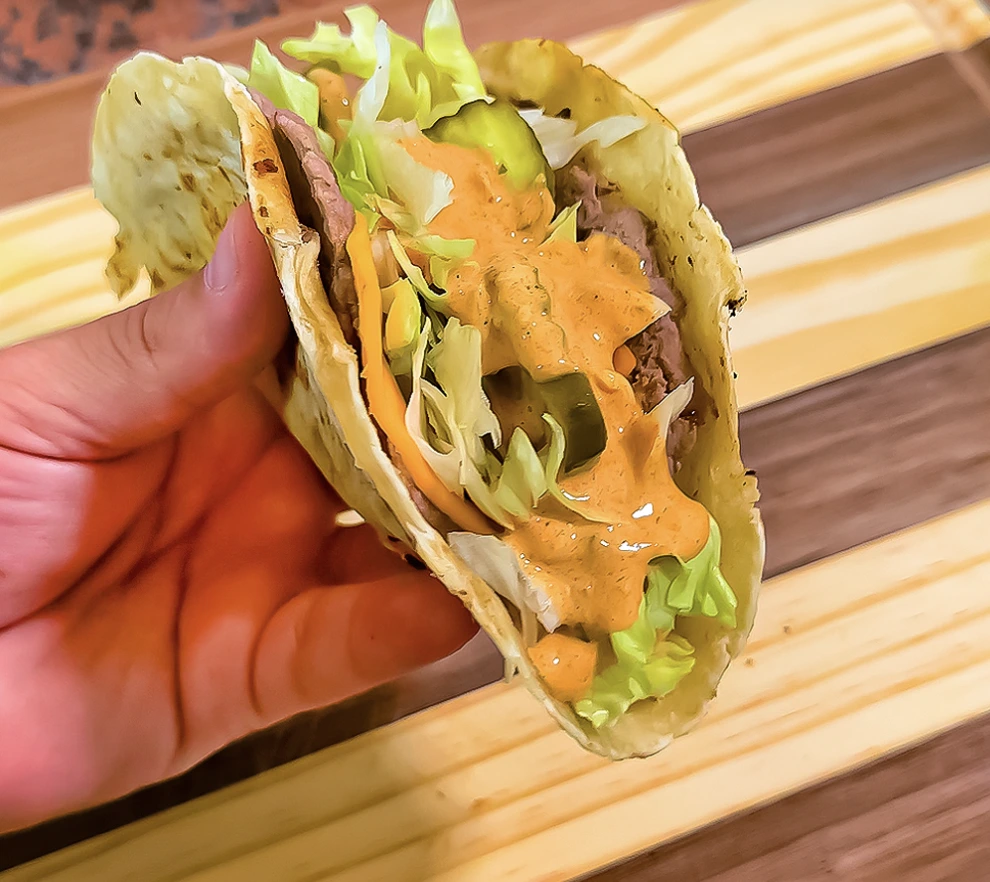 Wrap de carne Big Mac